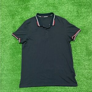 Roberto Cavalli Navy Blue Sport Polo Shirt